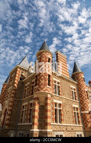 Château du Nessay, Saint-Briac-sur-Mer, Ille-et-Vilaine, Bretagne, France Banque D'Images