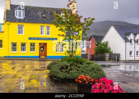 Europe, Grande-Bretagne, Écosse, Hebrides, île de Skye, hôtel à Portree Banque D'Images