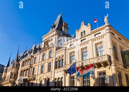 Le Luxembourg, vue de Palais grand-ducal Banque D'Images