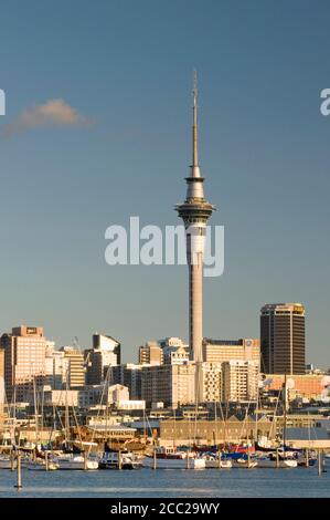 La NOUVELLE ZELANDE, Auckland, Sky Tower Banque D'Images