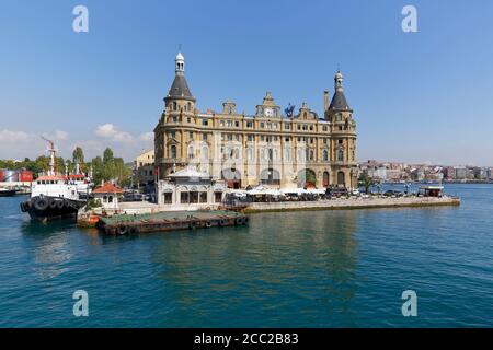 Turquie, Istanbul, vue du terminal de Haydarpasa à kadikoy Banque D'Images