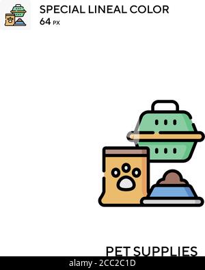 PET fournit une icône spéciale de vecteur de couleur de ligne. PET fournit des icônes pour votre projet d'entreprise Illustration de Vecteur