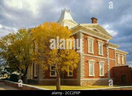 Cochise County AZ / NOV le palais de justice et le parc historique de Tombstone. Banque D'Images