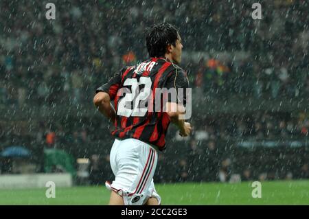 Milan Italie , 02 mai 2007, Stade 'SAN SIRO', UEFA Champions League 2006/2007, AC Milan - FC Manchester United: Kaka pendant le match Banque D'Images