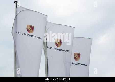 Bamberg, Allemagne 15 août 2020: Symbolbilder - 2020 Symbolbild Porsche à Bamberg | utilisation dans le monde entier Banque D'Images