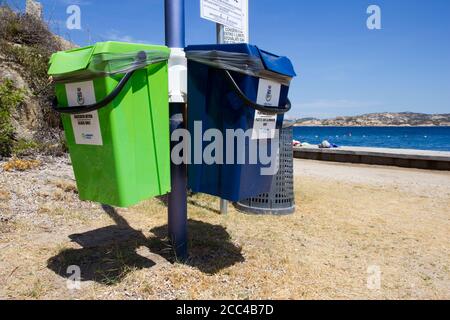 Sardaigne recyclage Banque D'Images