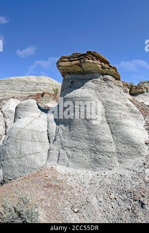 Le parc provincial Dinosaur en Alberta Canada Banque D'Images