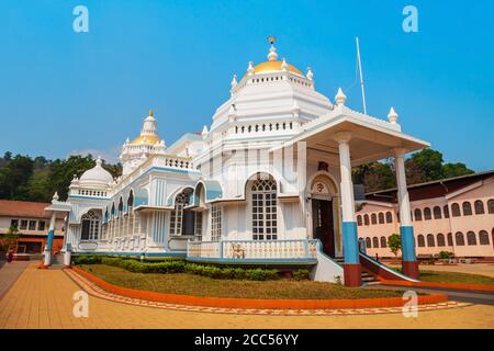 Shri Mangeshi Temple est un temple hindou situé dans la ville de Ponda Goa state de l'Inde Banque D'Images