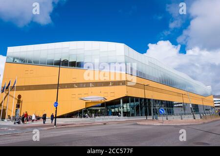 Oodi, bibliothèque centrale, Helsinki, Finlande Banque D'Images