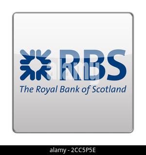 La Royal Bank of Scotland Banque D'Images