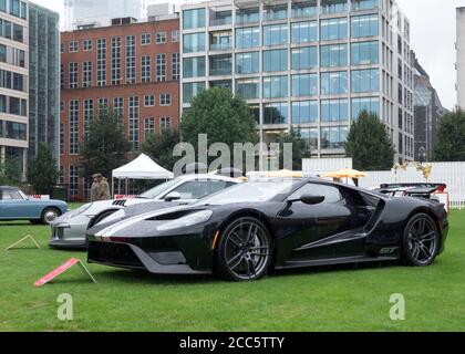 Ford GT 2018 au London Concours 2020 au L'honorable Artillerie Company 19/08/2020 Banque D'Images