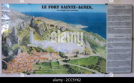 Sainte-Agnes, France - 19 août 2020 : la forteresse de la ligne Maginot à Sainte-Agnes. Linie, Weltkrieg, Seconde Guerre mondiale, 2, , WW2, Seconde Guerre mondiale, Guerre mondiale, guerre, Bunker, fort, Festung, Two, Museum, Fortresse, mondiale, Krieg, | usage dans le monde entier Banque D'Images