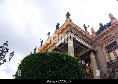 Théather à Guanajuato-Mexique Banque D'Images