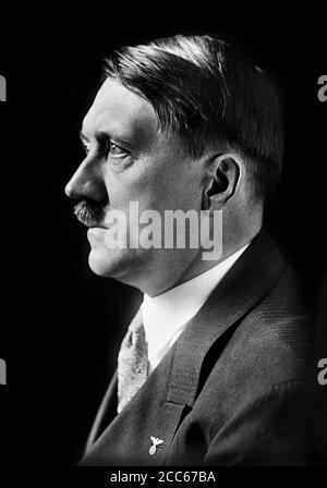 Portrait d'Adolf Hitler (1889-1945), vers 1932 Banque D'Images