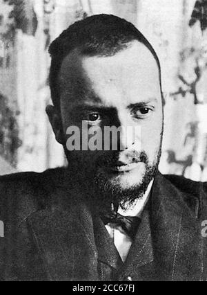 Portrait de l'artiste Paul Klee (1879-1940) Banque D'Images