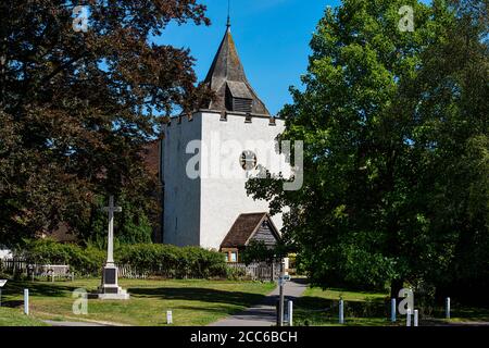 L'église Saint-Bartholomée d'Otford, Sevenoaks, Kent, Angleterre. Est un bâtiment classé de catégorie I Banque D'Images