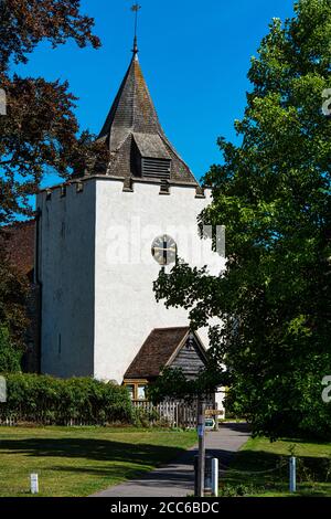 L'église Saint-Bartholomée d'Otford, Sevenoaks, Kent, Angleterre. Est un bâtiment classé de catégorie I Banque D'Images