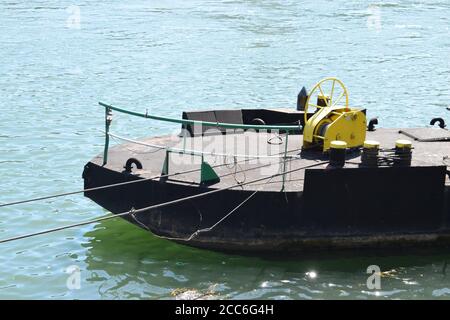 Vue sur le Rhin jusqu'à Boppard Banque D'Images