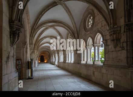 Monastère Santa Maria de Alcobaça, Portugal Banque D'Images