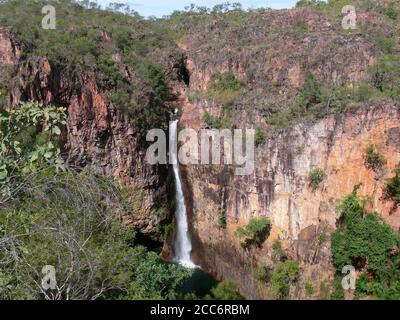 Chutes Tolmer dans le parc national de Litchfield dans le Nord Territoire de l'Australie Banque D'Images