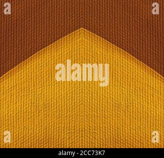 Concept artistique minimaliste. Nettoyer les surfaces en toile de couleur. Huile sur toile rugueuse. Peinture contemporaine minimaliste. Banque D'Images