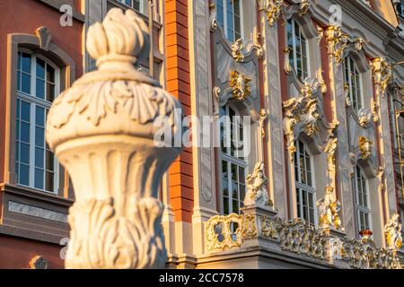 Palais du Kurürstliches, dans le centre-ville de Trèves, Rhénanie-Palatinat, Allemagne Banque D'Images