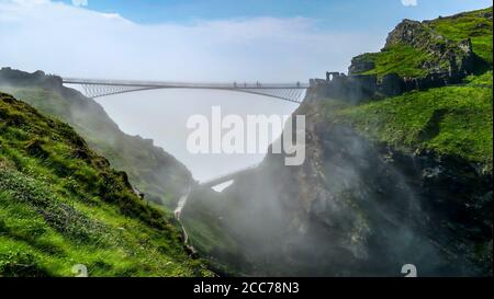 Tintagel, Cornwall, Royaume-Uni Banque D'Images