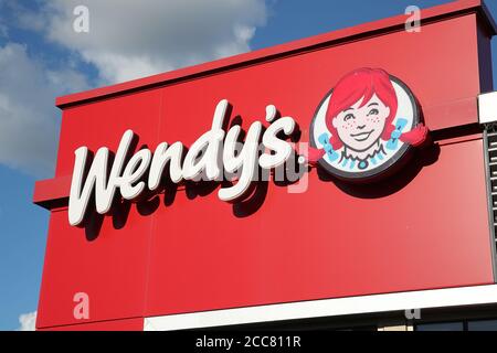 Signe de Wendy. London Ontario Canada Luke Durda/Alamy Banque D'Images