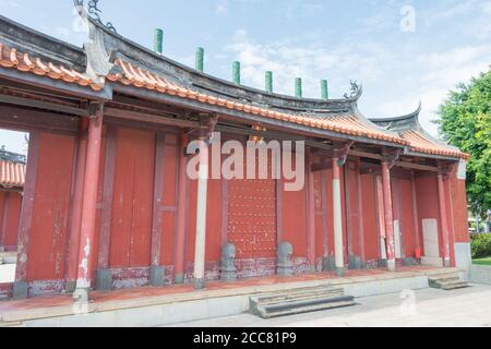 Changhua, Taiwan - Temple confucianiste de Changhua à Changhua, Taïwan. Le temple a été construit à l'origine en 1726. Banque D'Images