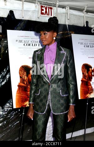 LOS ANGELES - DEC 4: Kiki Layne à la rue If Beale pourrait parler projection à l'ArcLight Hollywood le 4 décembre 2018 à Los Angeles, CA Banque D'Images