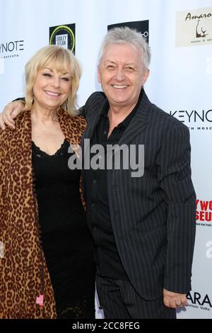 LOS ANGELES - APR 25: Mari Wilson, Mal Young à la réception des nominés d'Emmy de jour NATAS au Musée Hollywood le 25 avril 2018 à Los Angeles, CA Banque D'Images