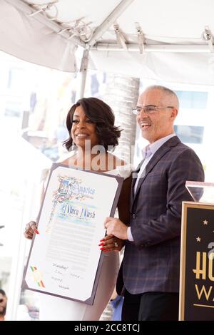 LOS ANGELES - JUL 11 : Mitch O'Farrell, Niecy Nash au Niecy Nash a été honoré avec une étoile sur le Hollywood Walk of Fame le 11 juillet 2018 à Los Angeles, CA Banque D'Images