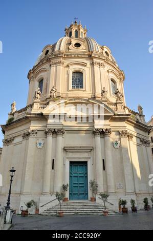 Italie, Rome, église de Santissimo Nome di Maria Banque D'Images