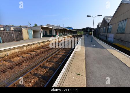 Ryde St johns station dans l'île de Wight Banque D'Images