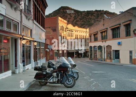 Main Street à Bisbee, Arizona, États-Unis Banque D'Images