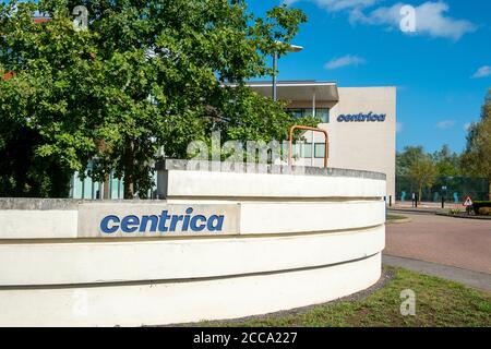 Windsor, Berkshire, Royaume-Uni. 20 août 2020. Le personnel de British Gas, qui fait partie de Centrica, aurait voté en faveur de la grève suite à des propositions visant à « licencier et réembaucher » du personnel sur de nouveaux contrats de travail moins favorables. Le siège social de Centrica au Royaume-Uni est basé à Windsor, dans le Berkshire. Crédit : Maureen McLean/Alay Live News Banque D'Images