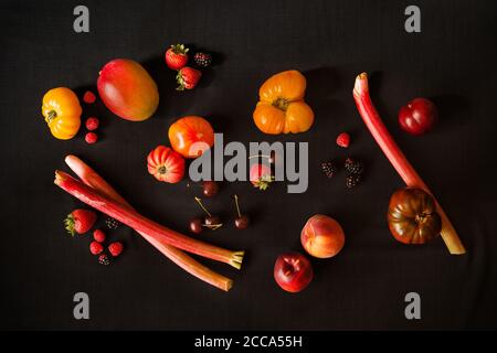 Rouge produisent encore la vie Banque D'Images