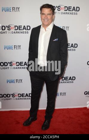 LOS ANGELES - 20 FÉVRIER : Ted McGinley à The God's Not Dead: A Light in Darkness première au Théâtre égyptien le 20 février 2018 à Los Angeles, CA Banque D'Images