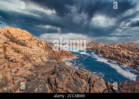 Yallingup Canal Rocks en Australie occidentale Banque D'Images