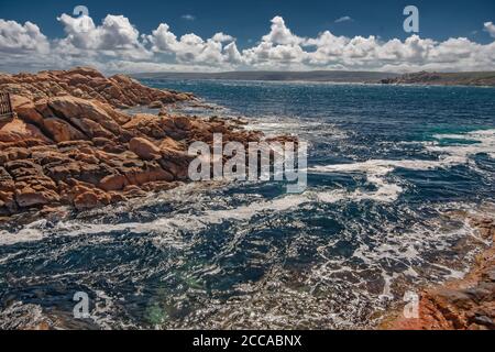 Yallingup Canal Rocks en Australie occidentale Banque D'Images