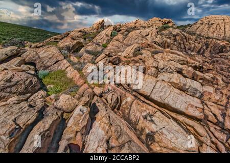 Yallingup Canal Rocks en Australie occidentale Banque D'Images