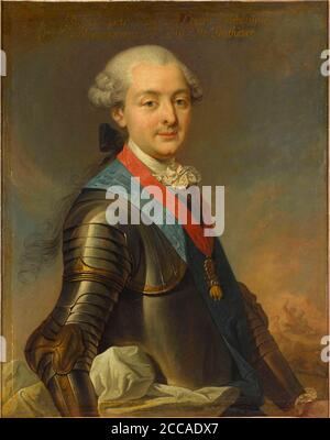 Louis Jean Marie de Bourbon, duc de Penthièvre (1725-1793). Musée : Musée de l'Histoire de France, Château de Versailles. AUTEUR: JEAN-BAPTISTE CHARPENTIER. Banque D'Images