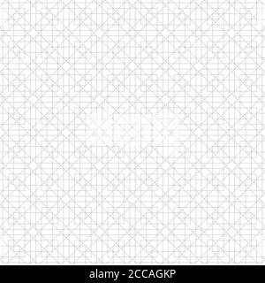 Motif sans couture. Texture moderne et élégante. Répétition régulière de tuiles géométriques avec des losanges, des diamants, des lignes fines, des carrés, des triangles qui se croisent. Illustration de Vecteur