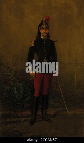 Prince Ferdinand Philippe, duc d'Orléans (1810-1842). Musée : COLLECTION PRIVÉE. Auteur: Adolphe Aze. Banque D'Images