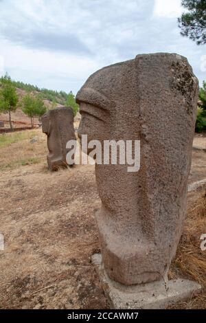 La Turquie, Istanbul, 25 septembre - -2010 - Atelier de Sculpture Yesemek et Carrière est un musée en plein air et site archéologique dans la province de Gaziantep, T Banque D'Images