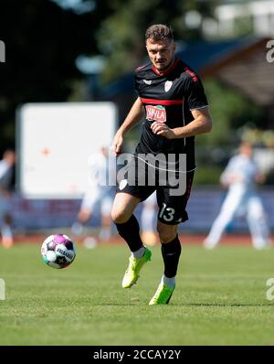 Mindelheim, Allemagne. 20 août 2020. Firo: 20.08.2020, football, match d'essai, saison 2020/2021, FC Augsburg - Turkgucu Munchen Alexander Sorge, Turkgucu Munchen, Munchen, Turkgucu, action individuelle, | usage dans le monde crédit: dpa/Alay Live News Banque D'Images