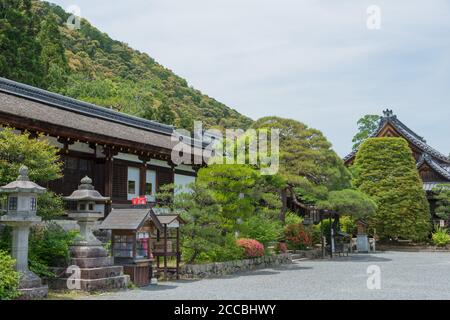 Kyoto, Japon - Temple Matsunoo-taisha à Kyoto, Japon. Il est dit que Matsuno'o Taisha a été fondée en 701. Banque D'Images