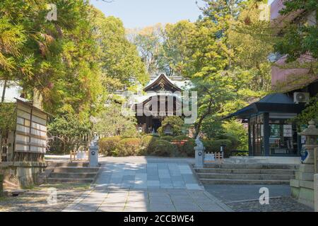 Kyoto, Japon - Temple d'Okazaki à Kyoto, Japon. Le Sanctuaire a été construit en 794. Banque D'Images