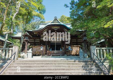 Kyoto, Japon - Temple d'Okazaki à Kyoto, Japon. Le Sanctuaire a été construit en 794. Banque D'Images