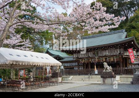 Kyoto, Japon - Sanctuaire Kumano Nyakuoji à Kyoto, Japon. Banque D'Images